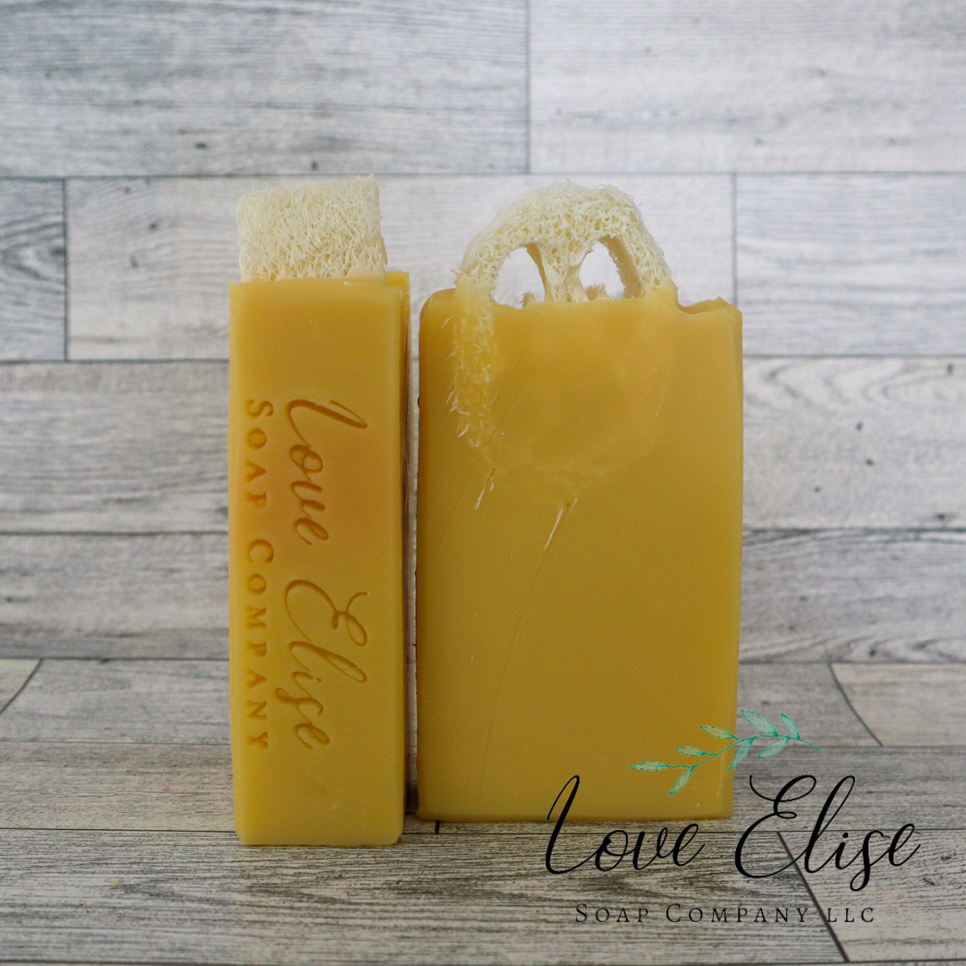 Lovely Loofah bar soap